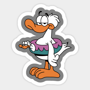 Wade duck Sticker